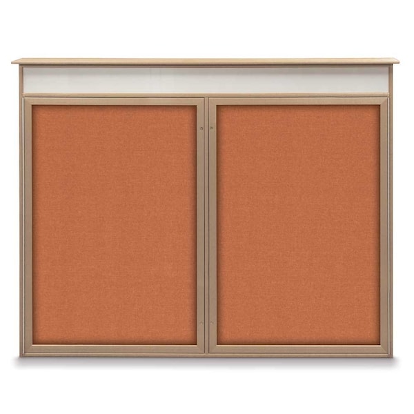 Single Door Enclosed Indoor Letterboard